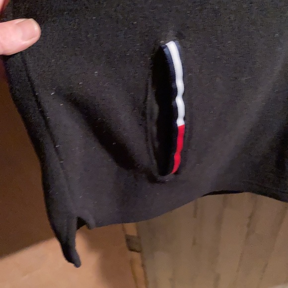 XXL TOMMY  JEANS FLEECE QUARTER ZIP LONG SLEEVE - Picture 2 of 4